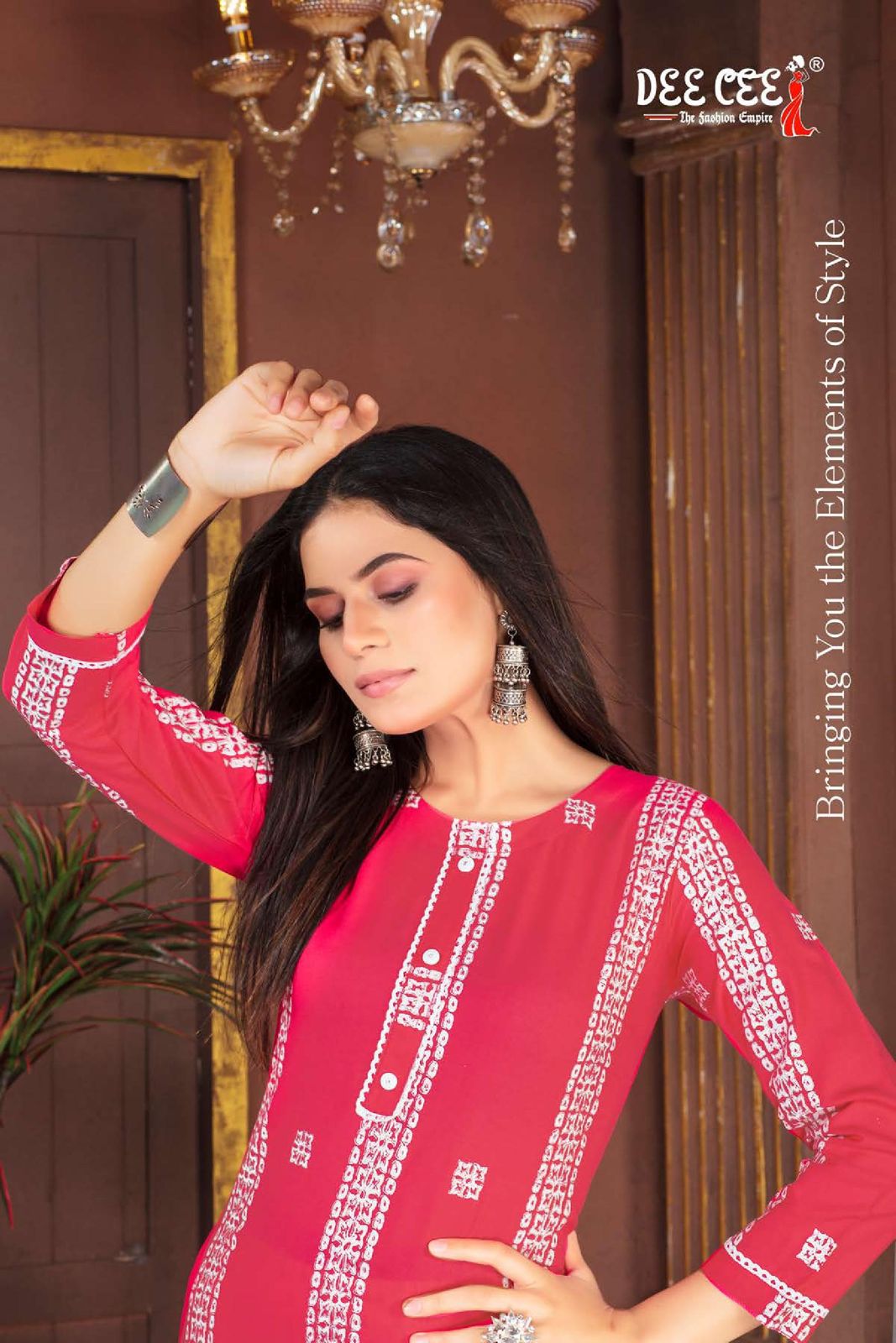 Kitket By Deecee Rayon Designer Printed Kurti With Palazzo Wholesale Online
